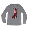floral fox Long Sleeve Shirts