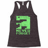 never forget Racerback Tank