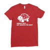 always late worth wait funny turtle tee Ladies Fitted T-Shirt