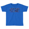 santa colorful glitter Toddler T-shirt