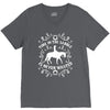 time in the saddle is never wasted V-Neck Tee