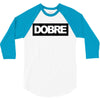 Dobre Black/White 3/4 Sleeve Shirt