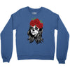 Skull Girl Crewneck Sweatshirt