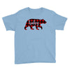 baby christmas bear Youth Tee