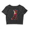 floral fox Crop Top