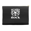 biker t shirt cafe racers ton up boys rockers greasers rock &amp; roll Accessory Pouches