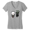 it glows Women's V-Neck T-Shirt