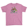 baseball game on short Youth Tee