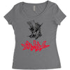 neon genesis evangelion  eva 01 Women's Triblend Scoop T-shirt