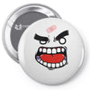 anger tee (flat version) Pin-back button