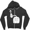 regular show molotov Zipper Hoodie