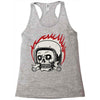 skull biker Racerback Tank