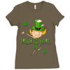 DABBİNG LEPRECHAUN Ladies Fitted T-Shirt