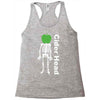 ciderhead cider drinking skeleton and apple Racerback Tank