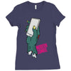 modern zombie Ladies Fitted T-Shirt