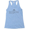 definition of fuck Racerback Tank