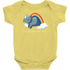 real unicorns have curves Baby Bodysuit