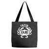 fresh crab Tote Bags
