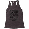i'm dreaming of a white christmas but if the white runs out i'll drin Racerback Tank