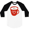 black coffee 3/4 Sleeve Shirt