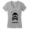 danger Women's V-Neck T-Shirt