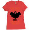 Halloween You Cant Scare Me Im A Preschool Teacher Ladies Fitted T-Shirt