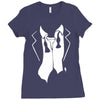 tuxedo after party Ladies Fitted T-Shirt