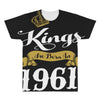 kings are born in 1961 All Over Men's T-shirt