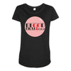 blood Maternity Scoop Neck T-shirt