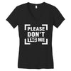 Please Don't Tag Me Women's V-Neck T-Shirt