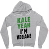Kale Yeah I'm Vegan! Zipper Hoodie
