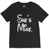 she's mine V-Neck Tee