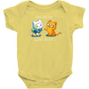 finn the cat &amp; jake the cat Baby Bodysuit