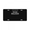 team melanin License Plate