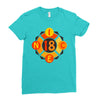 nice 18 Ladies Fitted T-Shirt