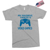 my favorite exercise is video games Exclusive T-shirt