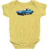 1965 corvette sting ray classic car, ideal birthday gift or pres Baby Bodysuit