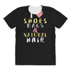 shoes bags natural hair All Over Women's T-shirt