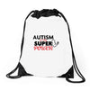 Autism Is My Super Power Drawstring Bags