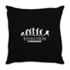 Evolution Of A Photographer Throw Pillow