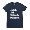 Jude JB Willem Malcolm Ladies Fitted T-Shirt