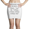 alarm Mini Skirts