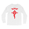 fma full metal alchemist cross inspired ladies Long Sleeve Shirts