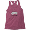 hunting giant hogs Racerback Tank