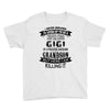 Super Cool Gigi Of A Freaking Awesome Grandson Youth Tee