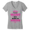 The Best Grammy Was Born In December Women's V-Neck T-Shirt