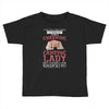 camping lady Toddler T-shirt