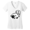 sheep shgger Women's V-Neck T-Shirt