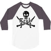 pi rate pirate 3/4 Sleeve Shirt