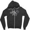 overwatch reinhardt cute Zipper Hoodie
